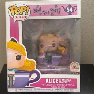 Funko Pop Rides edition - Alice at the mad tea party